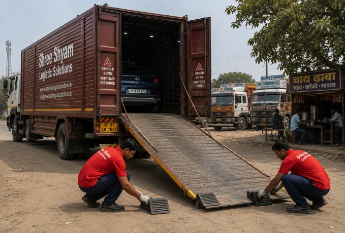 Car Loading & Unloading Services service by Shree Shyam Logistic Solutions